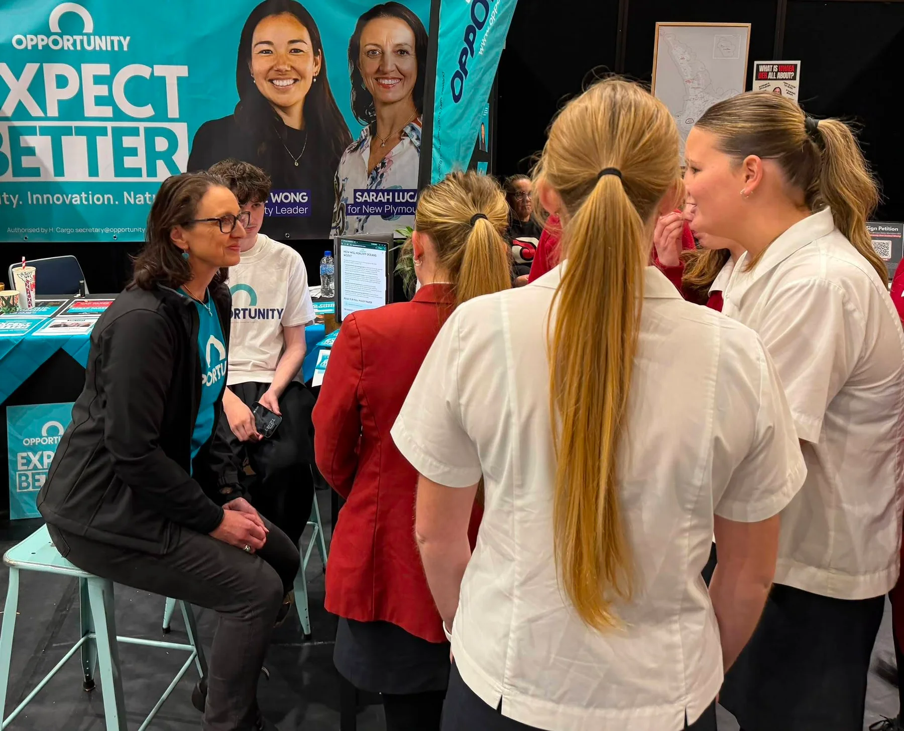 Sarah Lucas, Opportunity candidate for New Plymouth